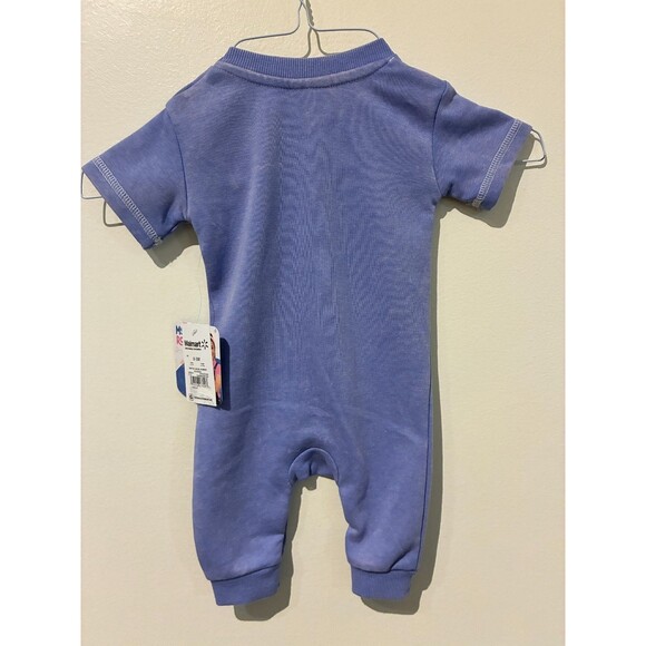 NWT Ms. Rachel Purple Bubblegum Romper - 0-3M - Picture 2 of 3